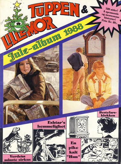 Cover for Tuppen & Lillemor (Serieforlaget / Se-Bladene / Stabenfeldt, 1985 series) #[11] - Jule-album 1988