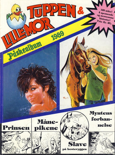 Cover for Tuppen & Lillemor (Serieforlaget / Se-Bladene / Stabenfeldt, 1985 series) #[12] - Påskealbum 1989