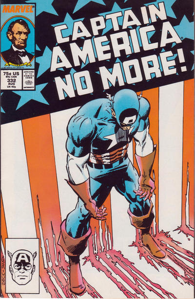Cover for Captain America (Marvel, 1968 series) #332 [Direct]