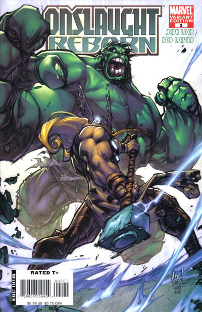 Cover for Onslaught Reborn (Marvel, 2007 series) #2 [Madureira Cover]