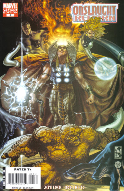 Cover for Onslaught Reborn (Marvel, 2007 series) #5 [Bianchi Cover]