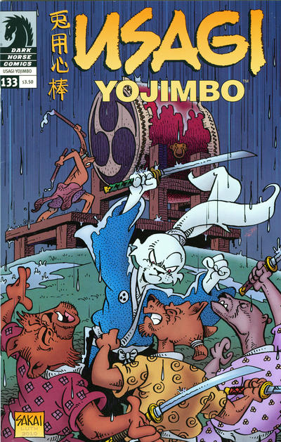 Cover for Usagi Yojimbo (Dark Horse, 1996 series) #133