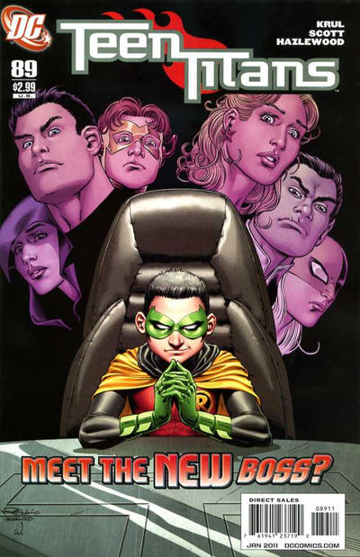 Cover for Teen Titans (DC, 2003 series) #89 [Nicola Scott Cover]