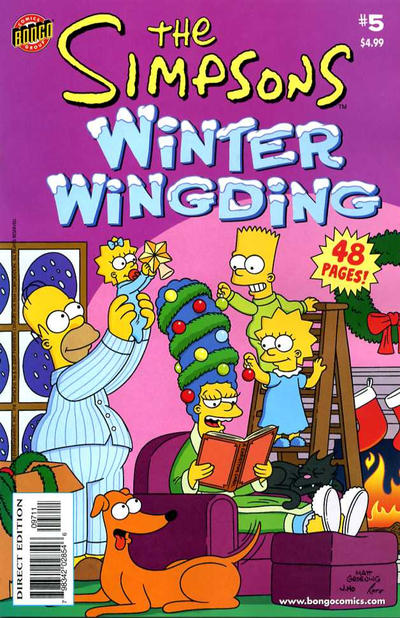 Cover for The Simpsons Winter Wingding (Bongo, 2006 series) #5