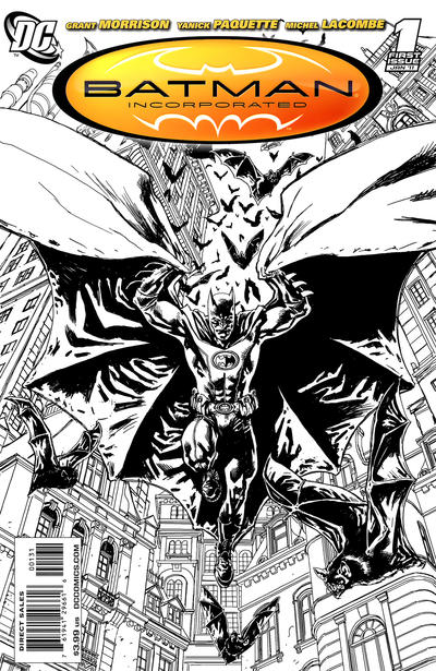Cover for Batman, Inc. (DC, 2011 series) #1 [Yanick Paquette Sketch Cover]