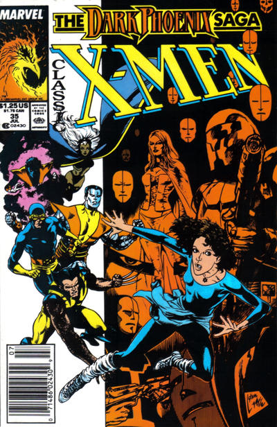 Cover for Classic X-Men (Marvel, 1986 series) #35 [Newsstand]