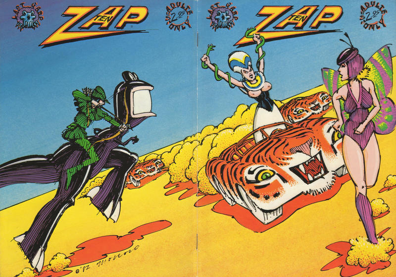 Cover for Zap Comix (Last Gasp, 1982 ? series) #10 [Third Printing]