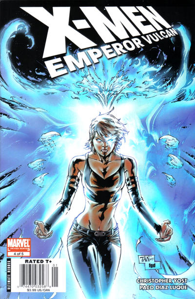 Cover for X-Men: Emperor Vulcan (Marvel, 2007 series) #4 [Newsstand]