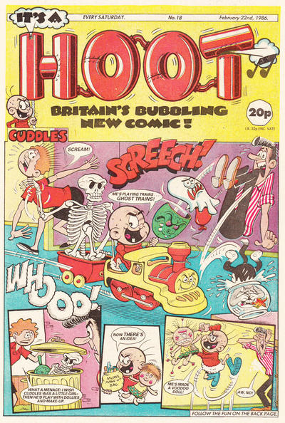 Cover for Hoot (D.C. Thomson, 1985 series) #18