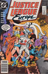 Cover for Justice League Europe (DC, 1989 series) #3 [Newsstand]