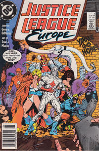 Cover Thumbnail for Justice League Europe (DC, 1989 series) #3 [Newsstand]