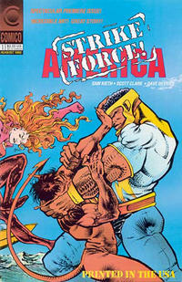 Cover Thumbnail for Strike Force America (Comico, 1992 series) #1