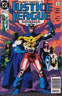 Cover Thumbnail for Justice League America (DC, 1989 series) #47 [Newsstand]