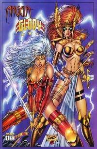 Cover Thumbnail for Angela / Glory: Rage of Angels (Image, 1996 series) #1 [Liefeld Cover]