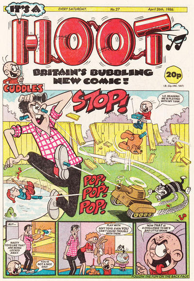 Cover for Hoot (D.C. Thomson, 1985 series) #27