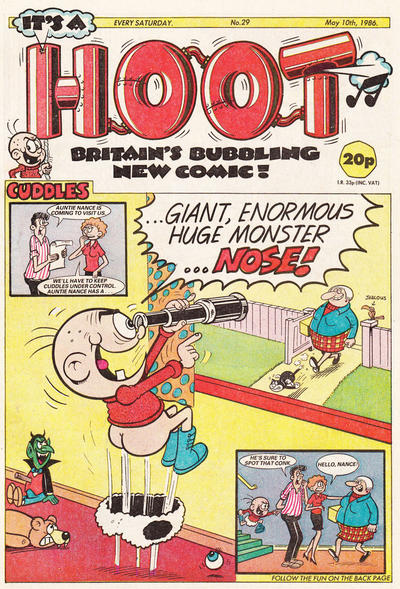 Cover for Hoot (D.C. Thomson, 1985 series) #29
