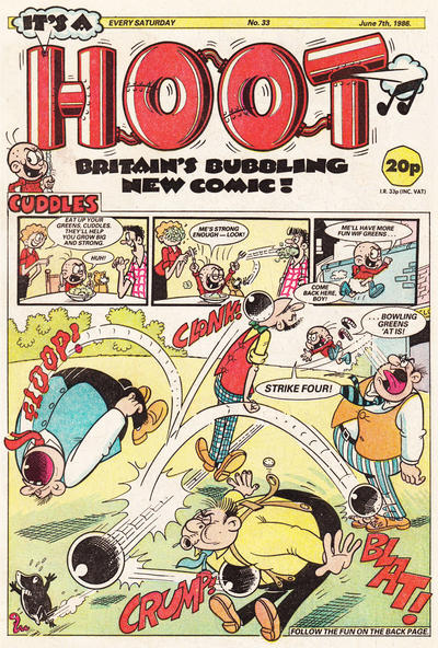Cover for Hoot (D.C. Thomson, 1985 series) #33