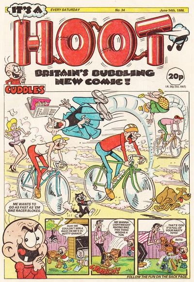 Cover for Hoot (D.C. Thomson, 1985 series) #34