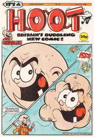 Cover for Hoot (D.C. Thomson, 1985 series) #35