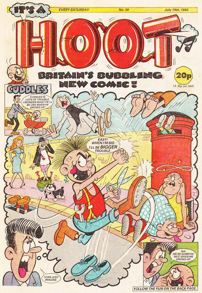 Cover for Hoot (D.C. Thomson, 1985 series) #39