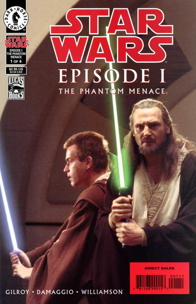 Cover for Star Wars: Episode I The Phantom Menace (Dark Horse, 1999 series) #1 [Photo Cover]