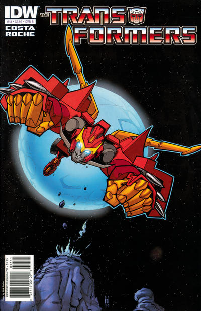 Cover for The Transformers (IDW, 2009 series) #13 [Cover B]