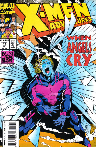 Cover for X-Men Adventures (Marvel, 1992 series) #12 [Direct Edition]