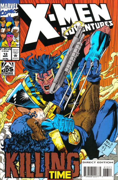 Cover for X-Men Adventures (Marvel, 1992 series) #13 [Direct Edition]