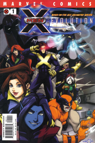 Cover for X-Men: Evolution (Marvel, 2002 series) #1 [Direct Edition]