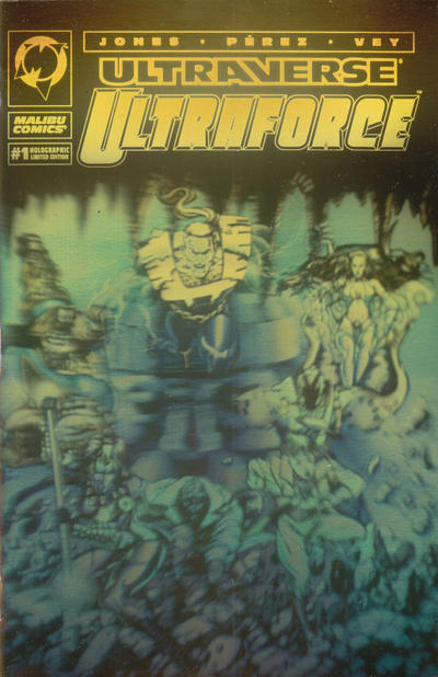 Cover for UltraForce (Malibu, 1994 series) #1 [Holographic Limited Edition]