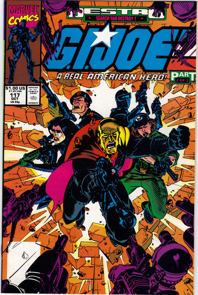 Cover for G.I. Joe, A Real American Hero (Marvel, 1982 series) #117 [Direct]