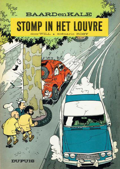 Cover for Baard en Kale (Dupuis, 1954 series) #[9] - Stomp in het Louvre