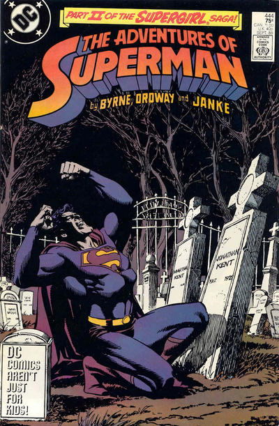 Cover for Adventures of Superman (DC, 1987 series) #444 [Direct]
