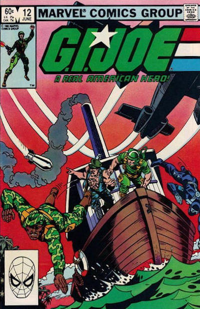 Cover for G.I. Joe, A Real American Hero (Marvel, 1982 series) #12 [Direct]