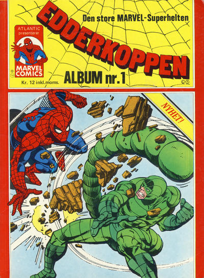 Cover for Edderkoppen Superseriealbum (Atlantic Forlag, 1979 series) #1