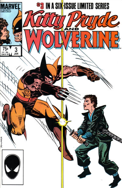Cover for Kitty Pryde and Wolverine (Marvel, 1984 series) #3 [Direct]
