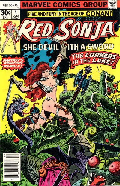 Cover for Red Sonja (Marvel, 1977 series) #4 [30¢]