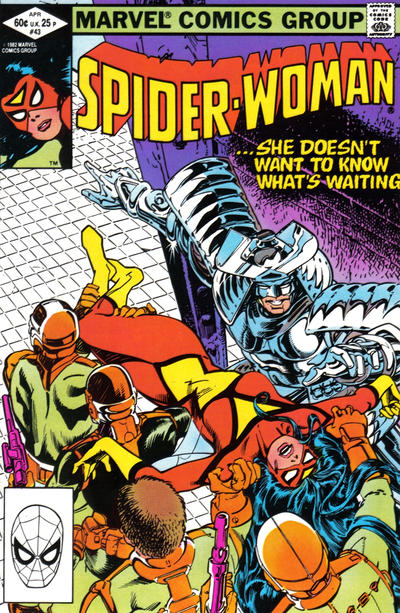 Cover for Spider-Woman (Marvel, 1978 series) #43 [Direct]