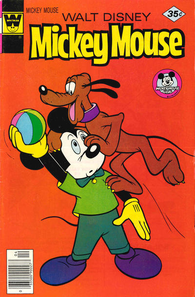 Cover for Mickey Mouse (Western, 1962 series) #182 [Whitman]