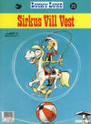 Cover for Lucky Luke (Semic, 1977 series) #25 - Sirkus Vill Vest [3. opplag]