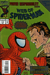Cover Thumbnail for Web of Spider-Man (Marvel, 1985 series) #117 [Flipbook] [Direct Edition]
