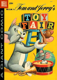 Cover for M-G-M's Tom & Jerry's Toy Fair (Dell, 1958 series) #1 [25¢]