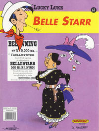 Cover Thumbnail for Lucky Luke (Hjemmet / Egmont, 1991 series) #61 - Belle Starr