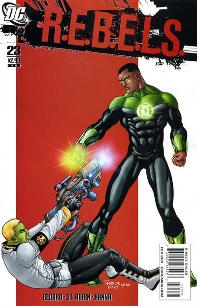 Cover for R.E.B.E.L.S. (DC, 2009 series) #23