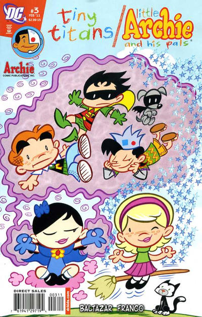 Cover for Tiny Titans / Little Archie (DC, 2010 series) #3
