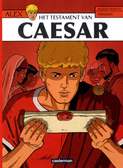 Cover for Alex (Casterman, 1968 series) #29 - Het testament van Caesar