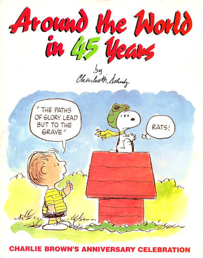 Cover for Around the World in 45 Years: Charlie Brown's Anniversary Celebration (Andrews McMeel, 1994 series) #[nn]