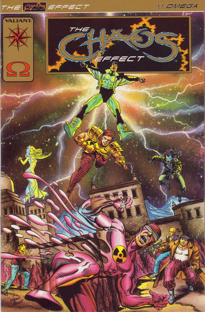 Cover for The Chaos Effect (Acclaim / Valiant, 1994 series) #Omega [Gold Variant]