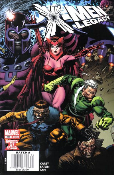 Cover for X-Men: Legacy (Marvel, 2008 series) #209 [Newsstand]