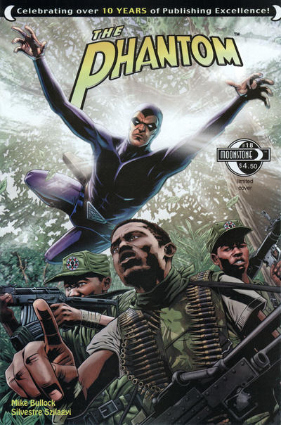 Cover for The Phantom (Moonstone, 2003 series) #18 [Limited Cover]